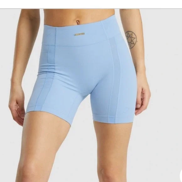 Gymshark Whitney Mesh Shorts Goal Blue